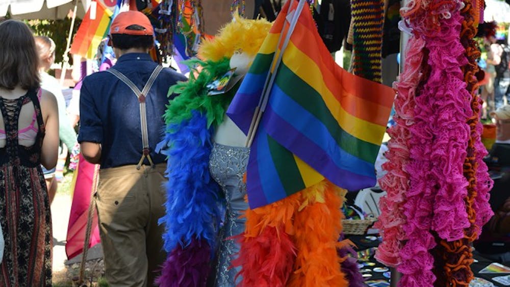 The 2015 Charlottesville Pride Festival featured performances from a variety of artists, drag shows, food stalls, over 70 vendors and activities for children.