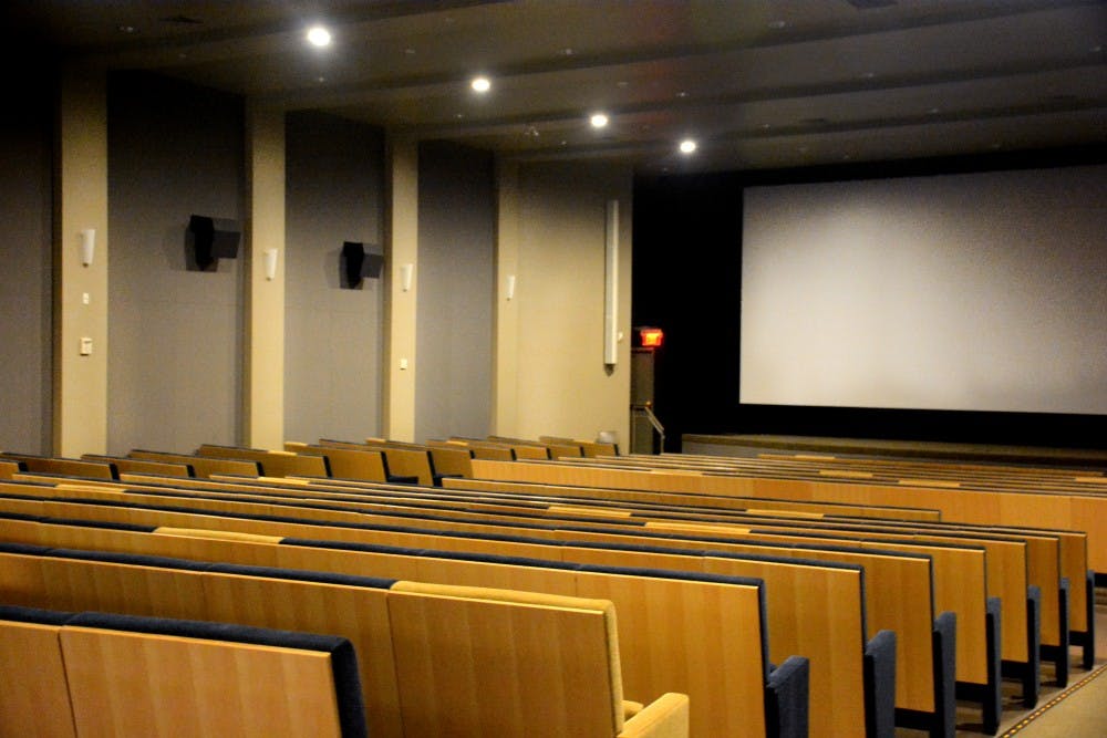 The University Programs Council hosts movie screenings shown at Newcomb Theater.