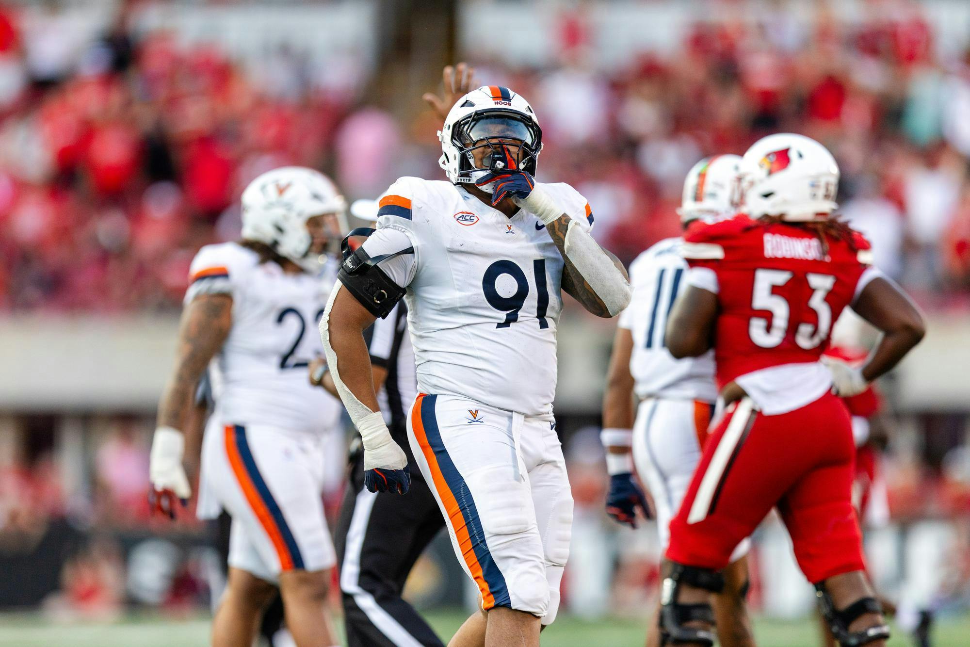 What lies in front of these Cavaliers is a 6 p.m. Saturday kickoff with the Cougars under the lights at Scott Stadium. 