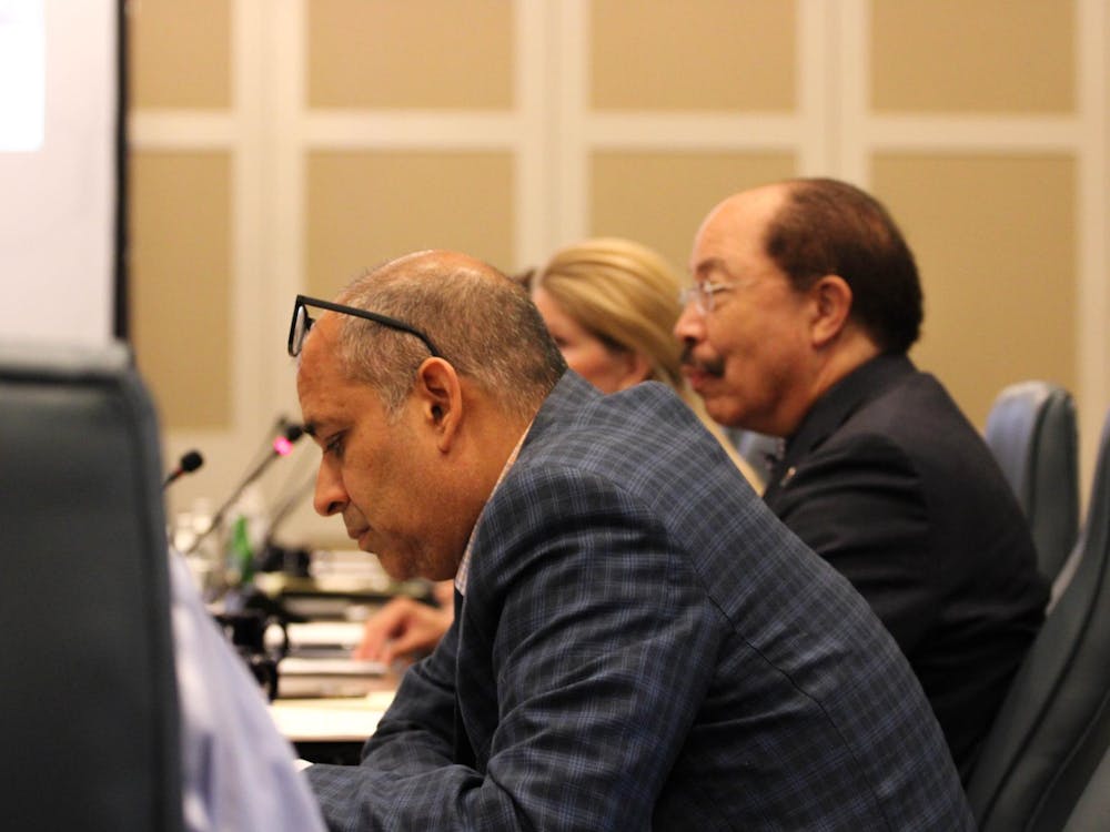 The presidential search committee met at Boar's Head Resort, Sept. 22, 2025.