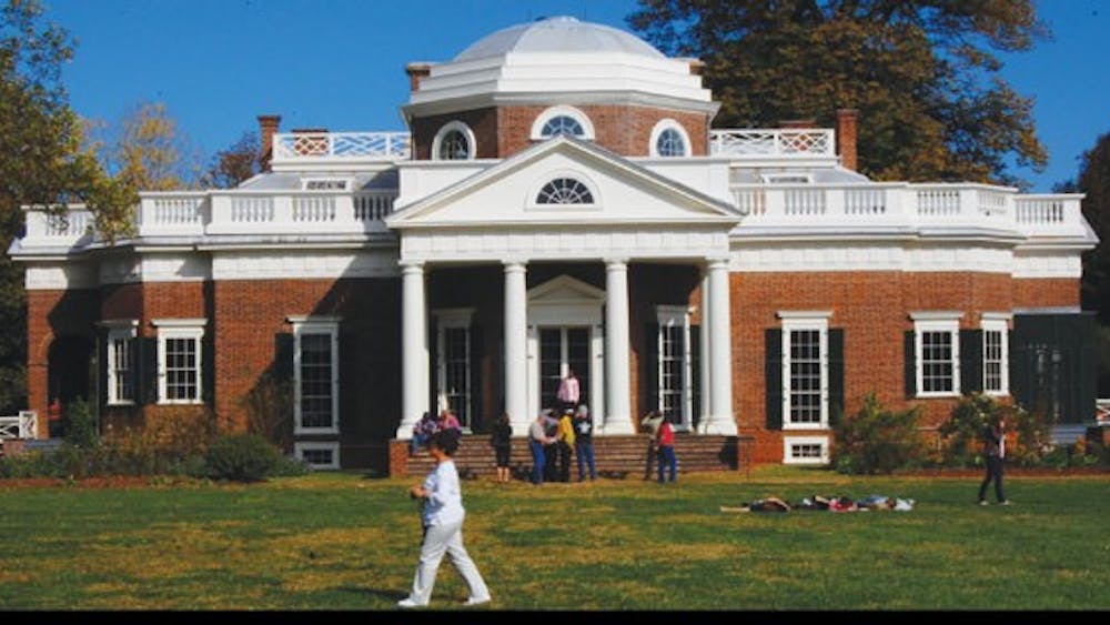 Monticello is among the historical features taken into account by College Ranker as a retention factor for graduates. Photo by Will Brumas