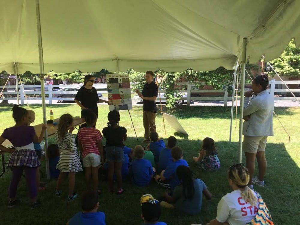 The Center's Youth Leadership Initiative is trying to increase civic engagement among students through its programming, including the Virginia Political History Project.