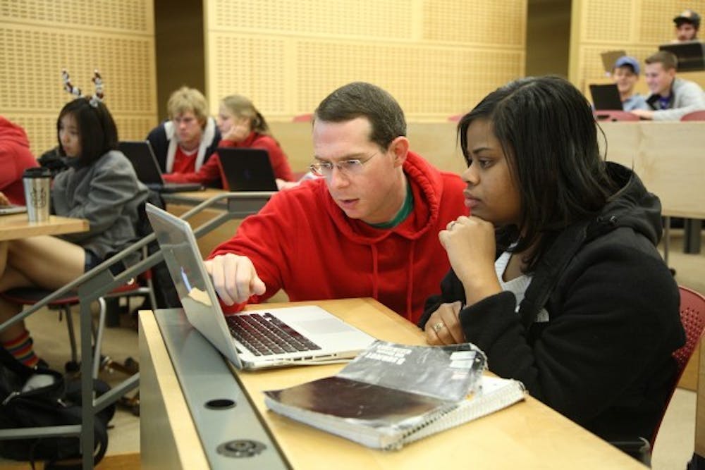 <p>Sherriff teaches computer science to&nbsp;students from many different schools within the University.&nbsp;</p>