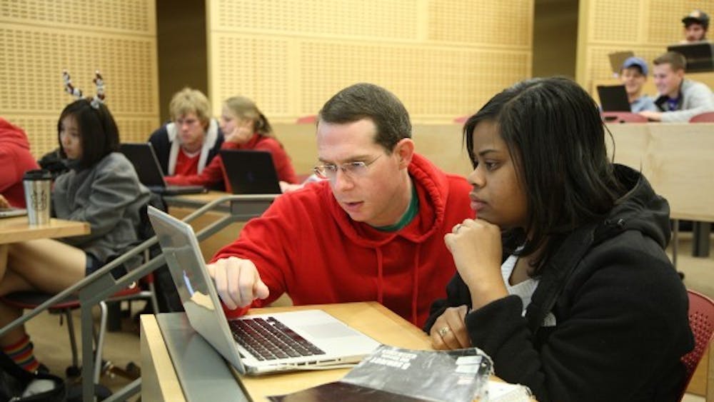 Sherriff teaches computer science to&nbsp;students from many different schools within the University.&nbsp;