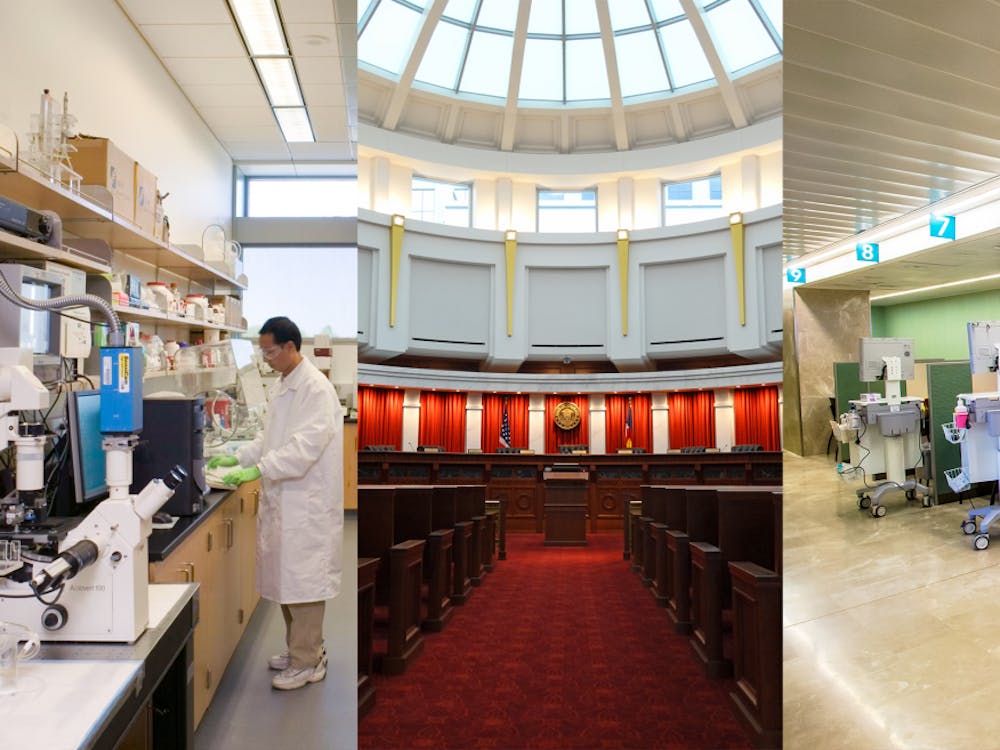 Biology majors enter a wide variety of careers, from the laboratory to the courtroom to the emergency room