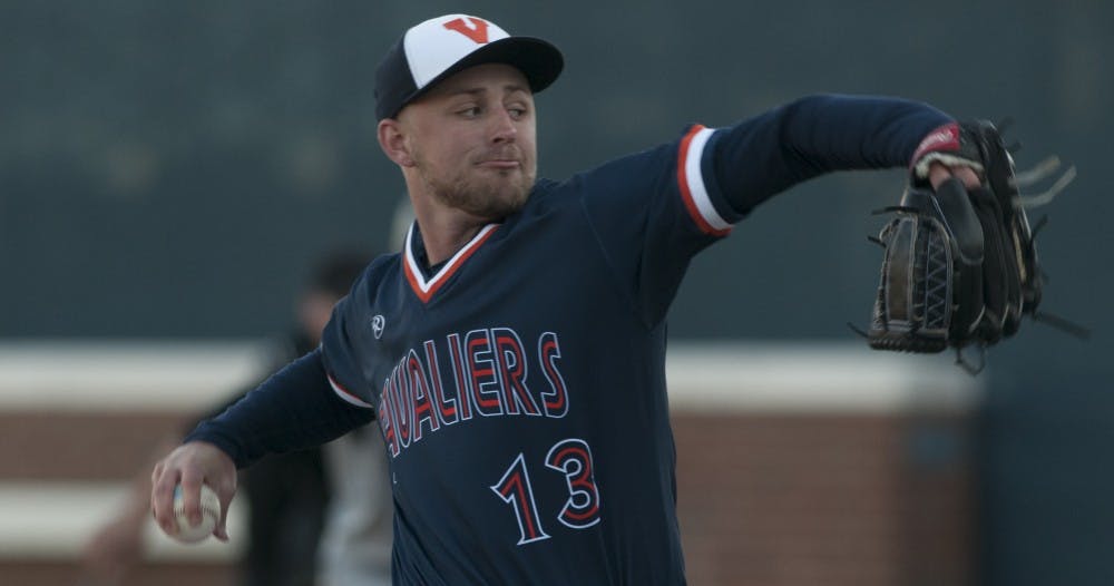 <p>Senior long reliever Alec Bettinger struck out five and picked up the win Saturday.&nbsp;</p>