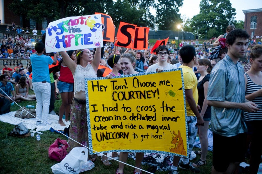 	Hypnotist, Tom Deluca, comes to the Amphitheater and mesmerizes students.
