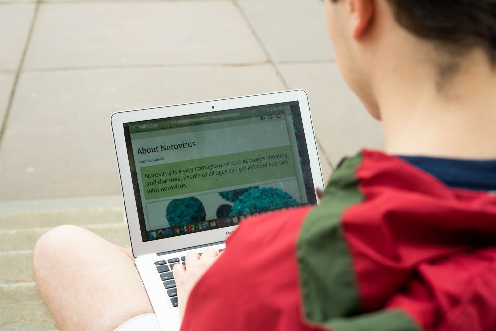 Humor Columnist Jess Miller reports on the norovirus sensation that is sweeping Grounds.