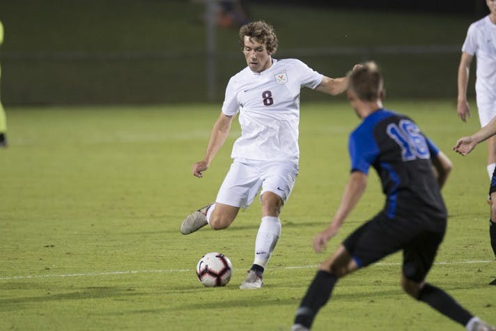 Sophomore midfielder Joe Bell will try to lead the Cavaliers deep into postseason play.