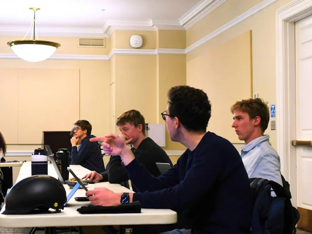 Reunión del Consejo Estudiantil, fotografiada el 24 de febrero de 2026.