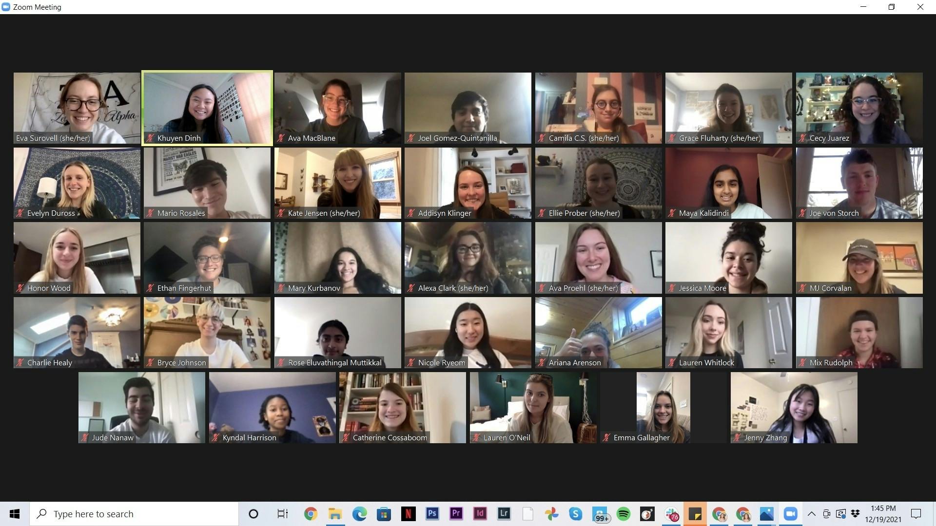 Surovell said the ideas shared by the various individuals who ran for positions during elections left her feeling inspired and energized for the upcoming year.&nbsp;