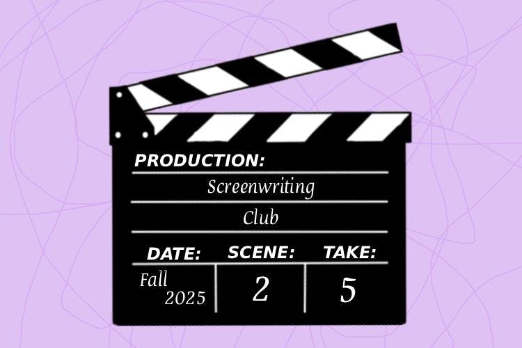 Students interested in joining the Screenwriting Club can sign up for the GroupMe linked in their Instagram bio @screenwritingclubatuva. 