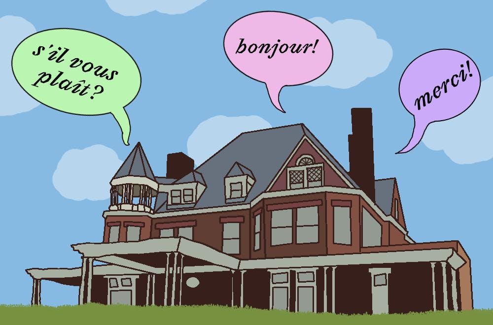 In a tapestry of student dorms and off-Grounds apartments, La Maison Française — the French House — is a feat of 19th-century architecture that offers a residential language and cultural immersion experience.