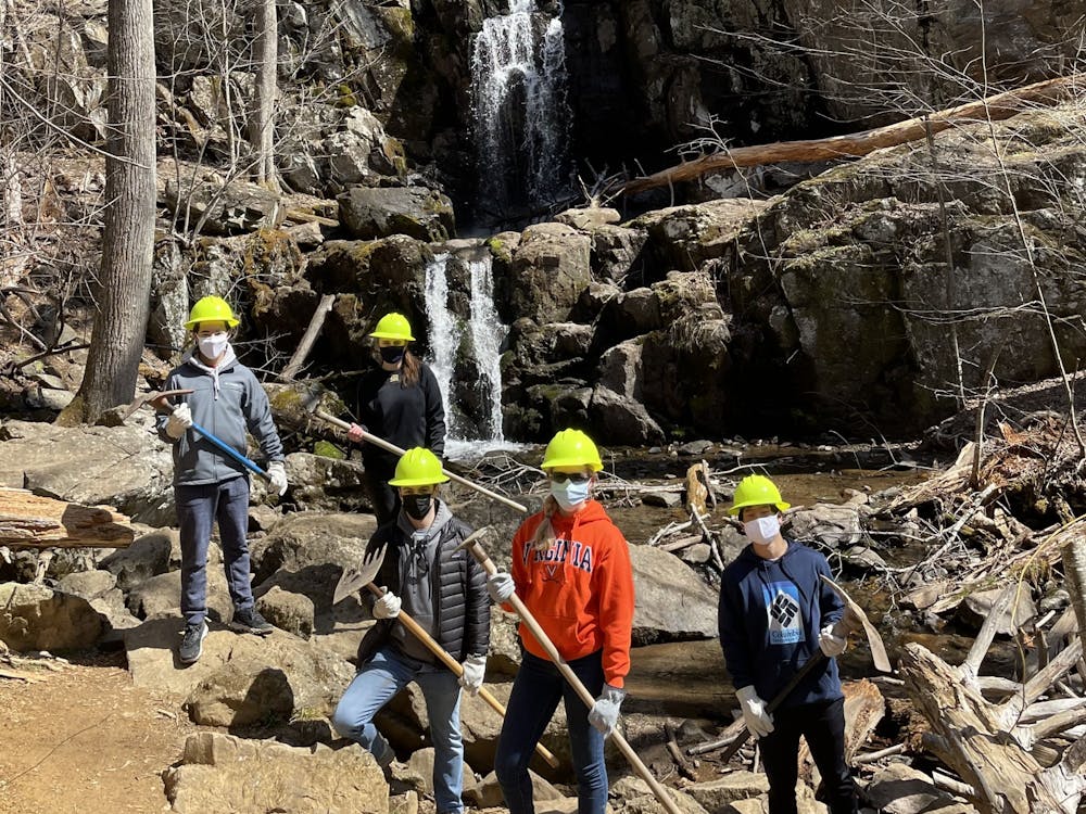 ASB was able to host small, in person group events during the spring semester that focused on servicing areas around Charlottesville, including fixing water bars in Shenandoah National Park.