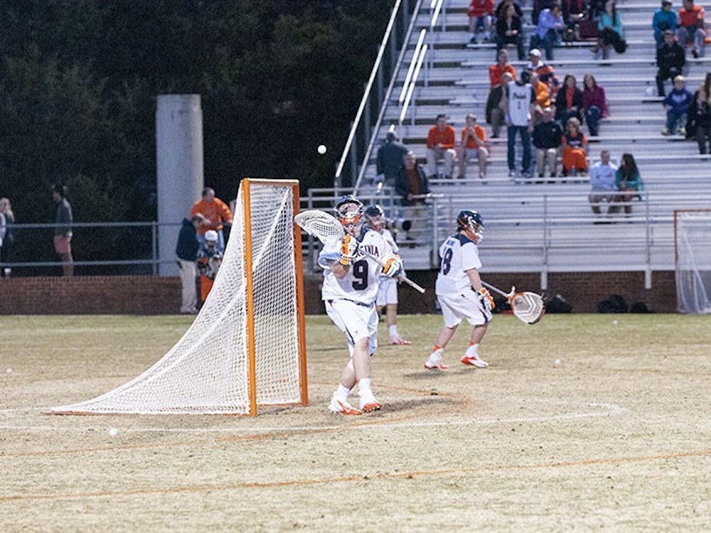 Freshman Matt Barrett anchors the Virginia defense by saving 46% of the shots he faces.
