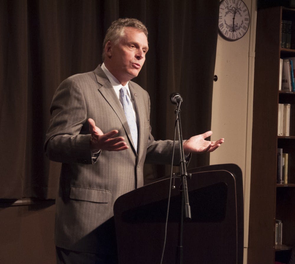 <p>McAuliffe framed the policy as a means of giving a second chance to convicted citizens in the hiring process that will have a positive effect on employment, and by extension, the economy.</p>