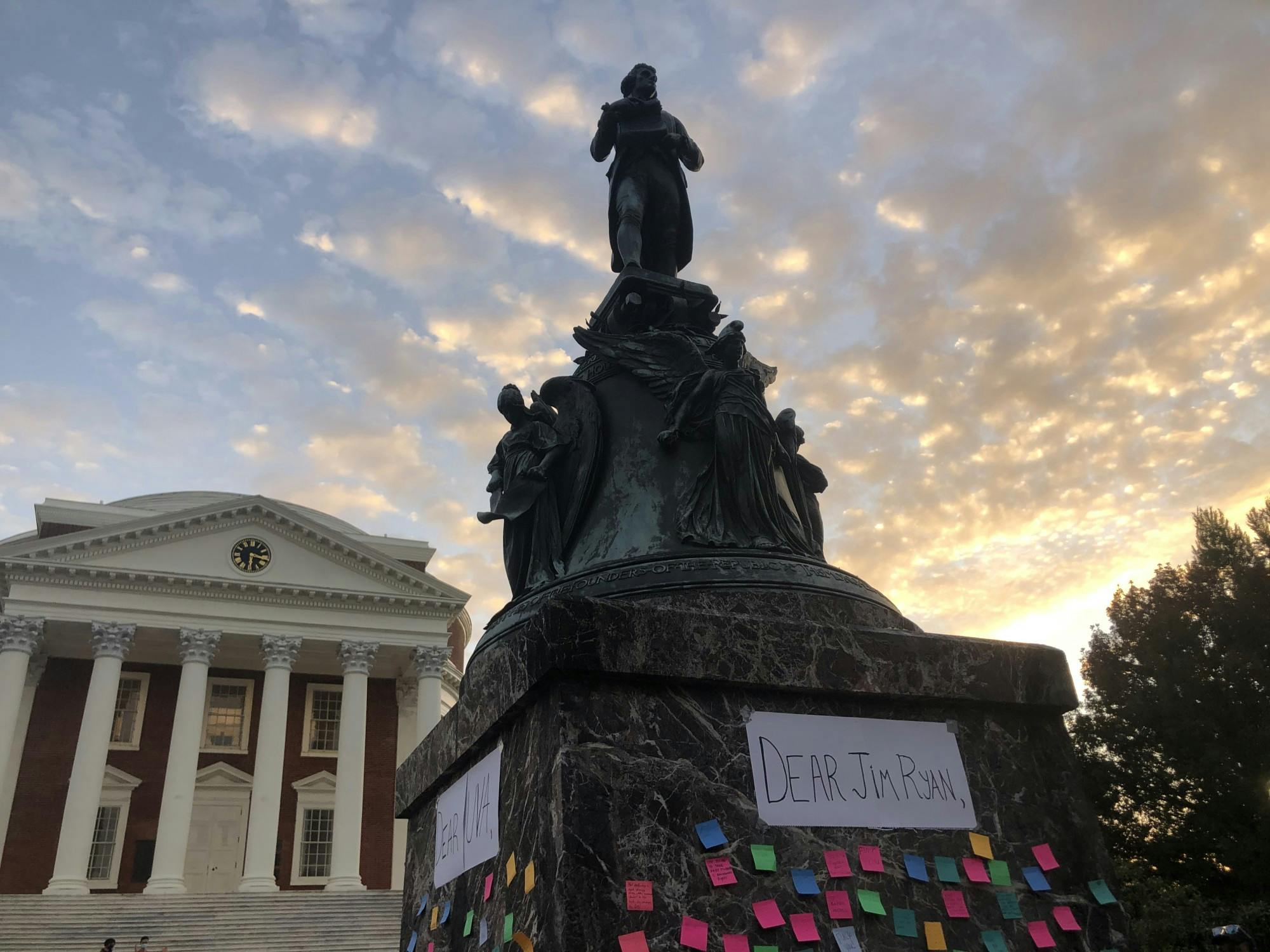 At the event’s closing, chants of “This is what democracy looks like!” filled the air.