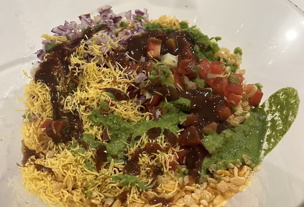 Over spring break, my mom made one of my favorite Indian snacks — bhel puri — and I realized that her recipe was simple, with fairly accessible ingredients, making it perfect for anyone’s chaotic college schedule. 