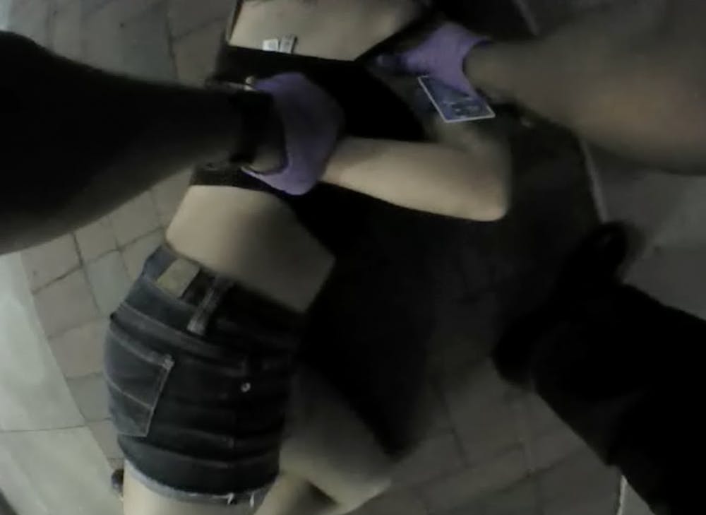 Jessica Nelson was arrested on the evening of July 8 after Officer Oladeji Ayodele Oke claimed she assaulted him.&nbsp;