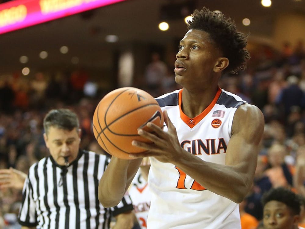 Redshirt freshman guard De'Andre Hunter has provided Virginia with an offensive spark in ACC play.