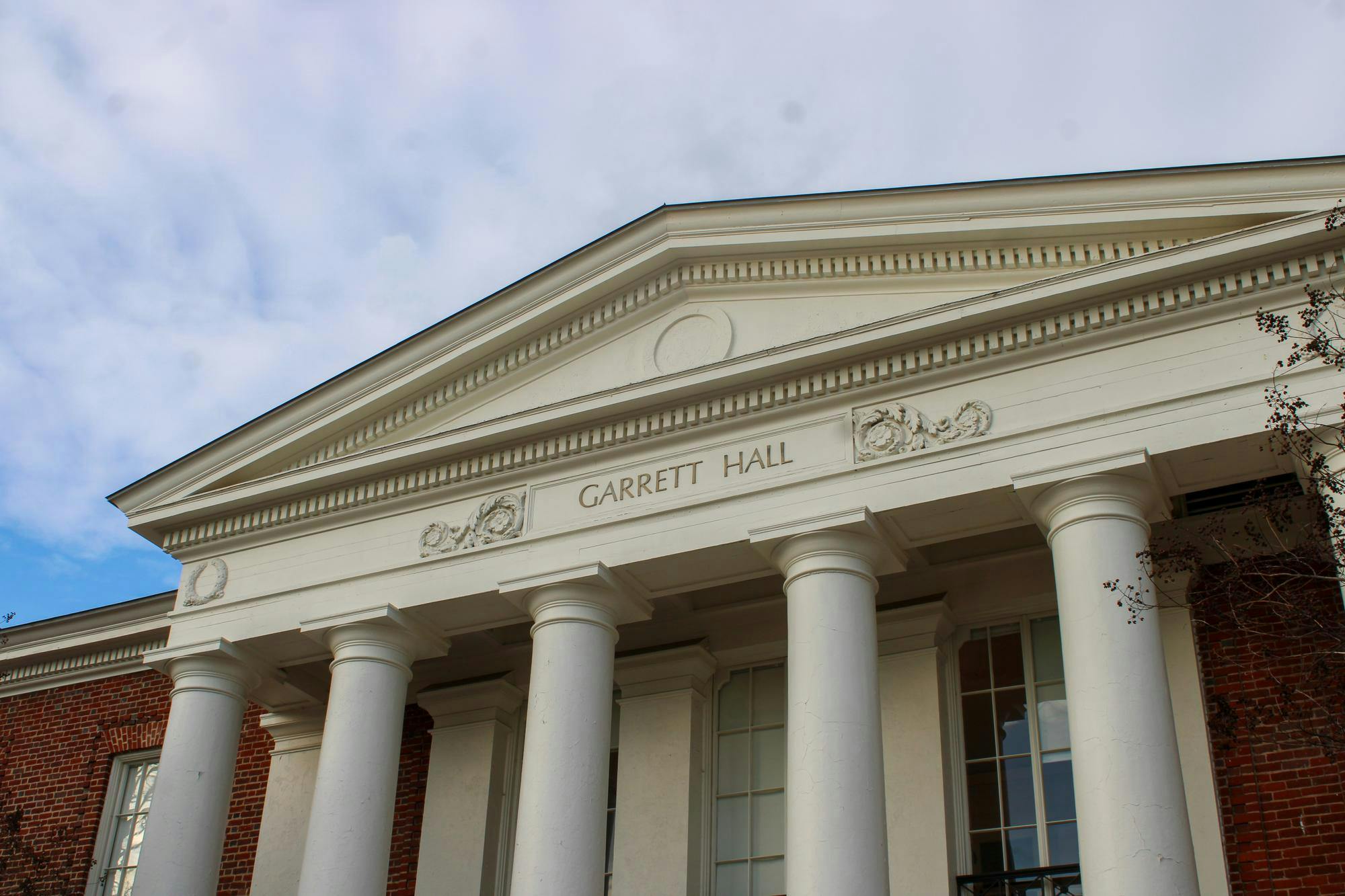 Garrett Hall, photographed Feb. 25, 2026.