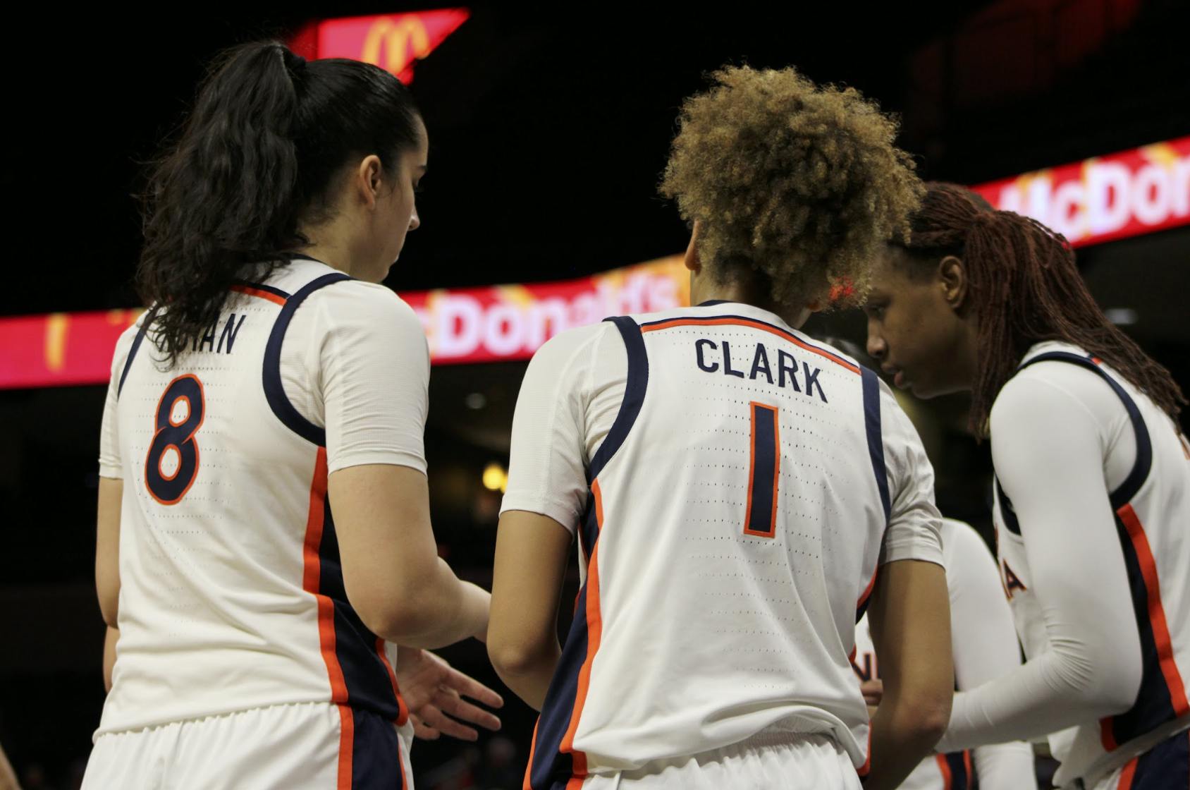 Edessa Noyan and Paris Clark both contributed more than 15 points.