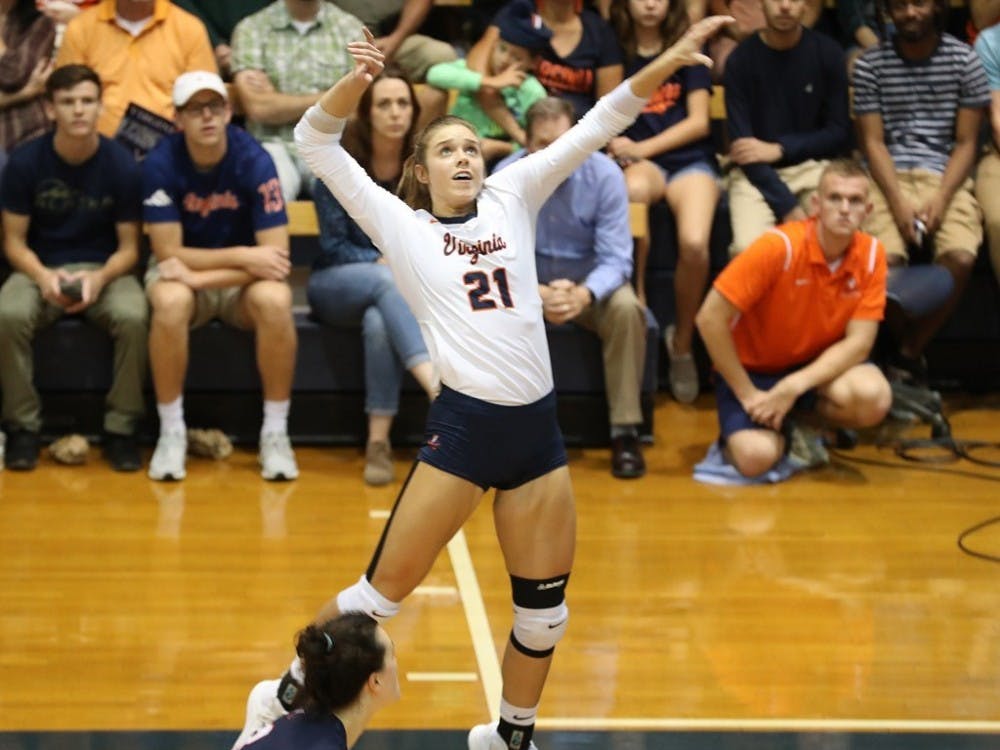 Junior outside hitter Sarah Billiard is once again set to be Virginia's top offensive threat in 2019.&nbsp;