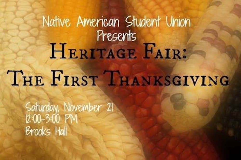 <p>On Saturday, the Native American Student Union held its fifth annual Heritage Fair, which focused on historical interpretations of the First Thanksgiving.&nbsp;</p>