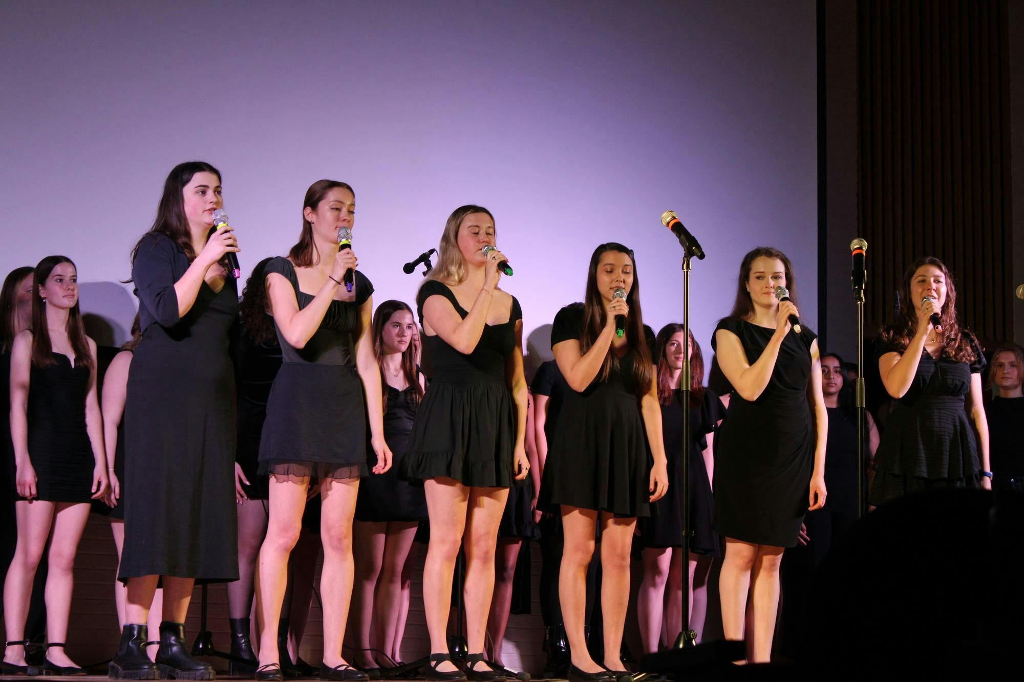 The Virginia Women’s Chorus sang “Landslide,” and highlighted graduating fourth-years.
