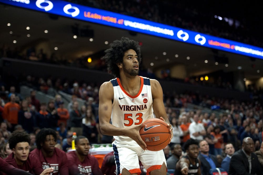 <p>Junior transfer guard Tomas Woldetensae figures to be a big part of Virginia's needed improvement in perimeter shooting.</p>