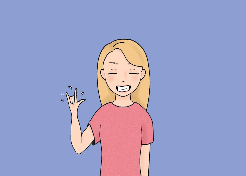 <p>When students walk into an American Sign Language class at the University, they do not hear voices.</p>