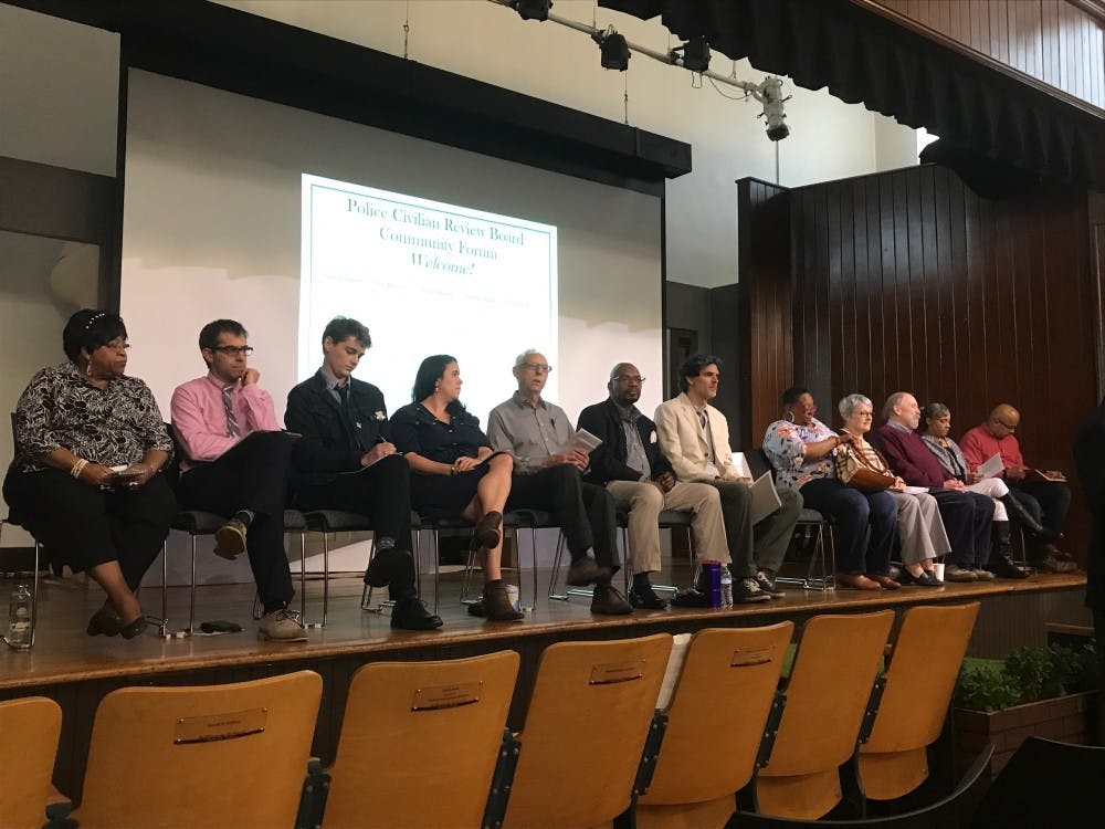 Applicants for the police Civilian Review Board responded to audience submitted questions at a candidate forum hosted by the City of Charlottesville earlier this year.&nbsp;