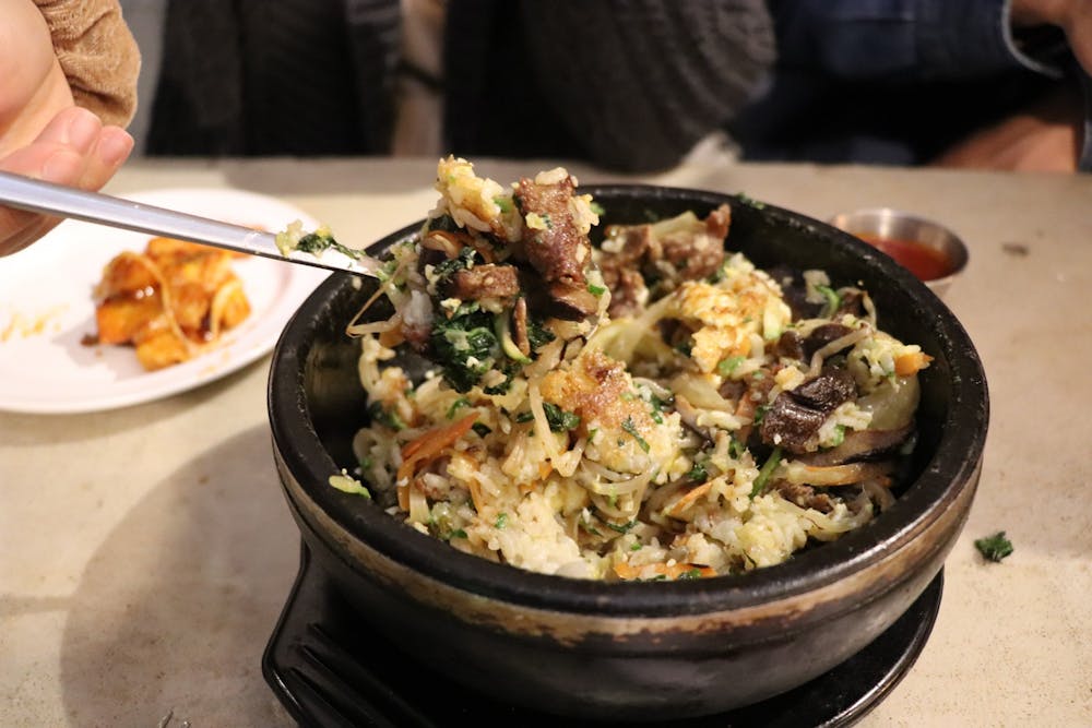 <p>Bibimbap varies from restaurant to restaurant and from home-to-home.</p>