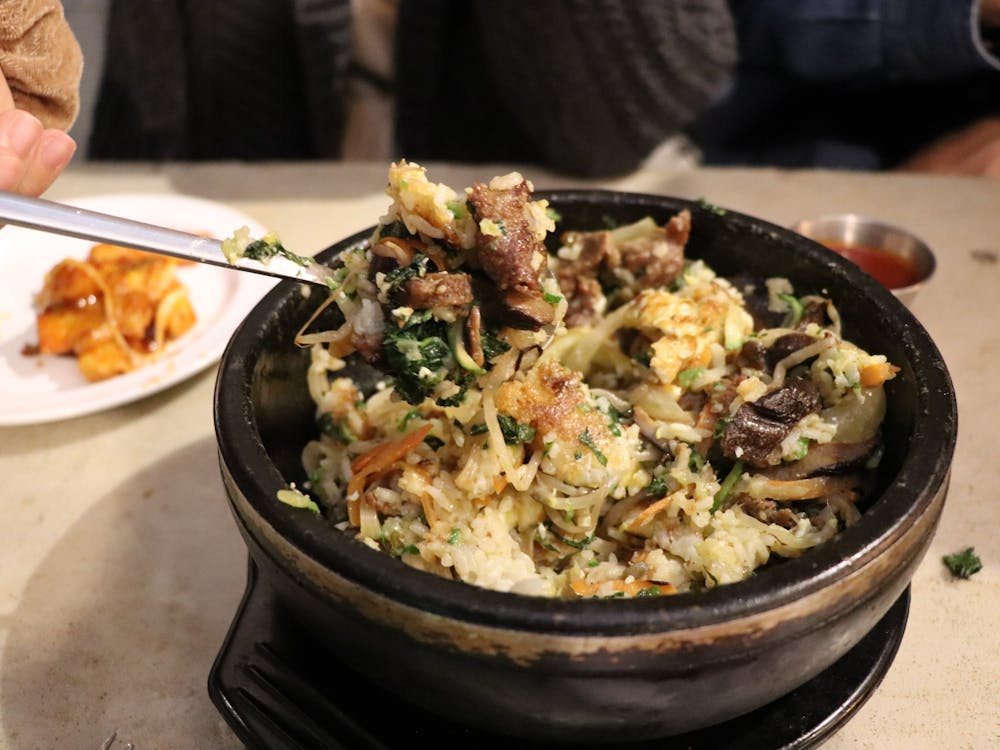 Bibimbap varies from restaurant to restaurant and from home-to-home.