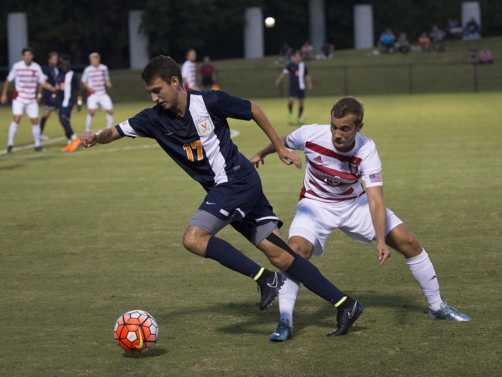 Sophomore midfielder Jake Rozhansky leads Virginia in scoring with three goals.