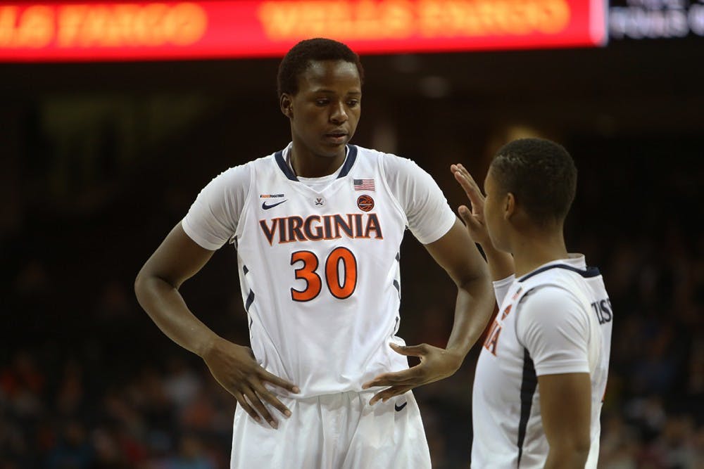 <p>Leading the way for Virginia on offense was sophomore center Felicia Aiyeotan, who scored 16 points on the night with 8-for-11 shooting.</p>