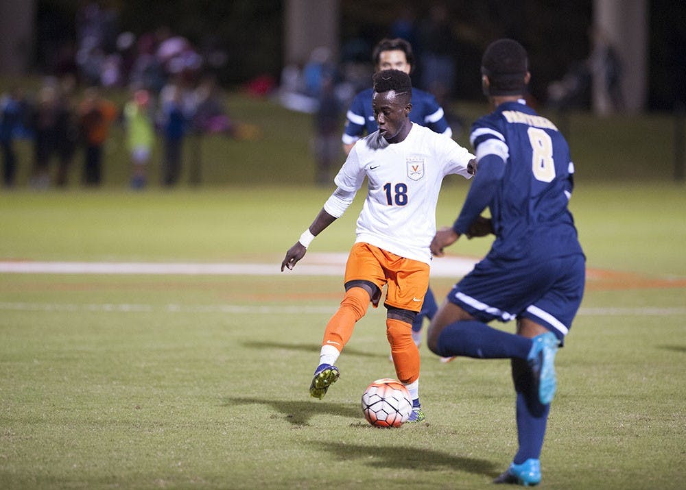 Freshman forward Edward Opoku scored a goal and added an assist against Pittsburgh. 