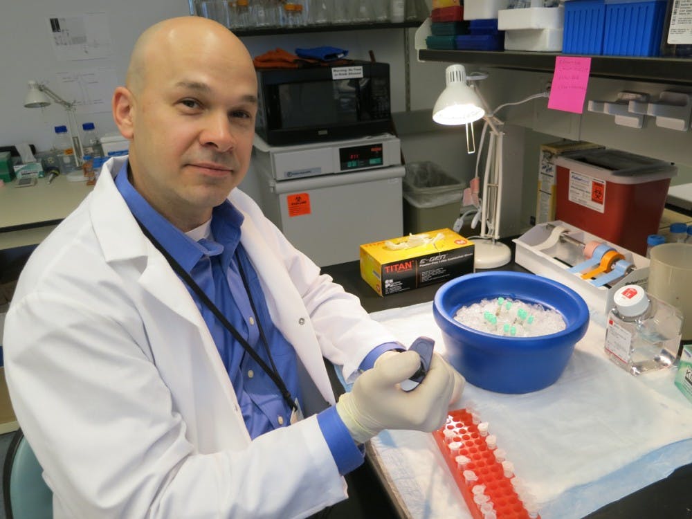Asst. Prof. of Medicine Charles Farber&nbsp;and his lab members at the Medical School’s Center for Public Health Genomics identified multiple genes likely to be connected to bone disease.