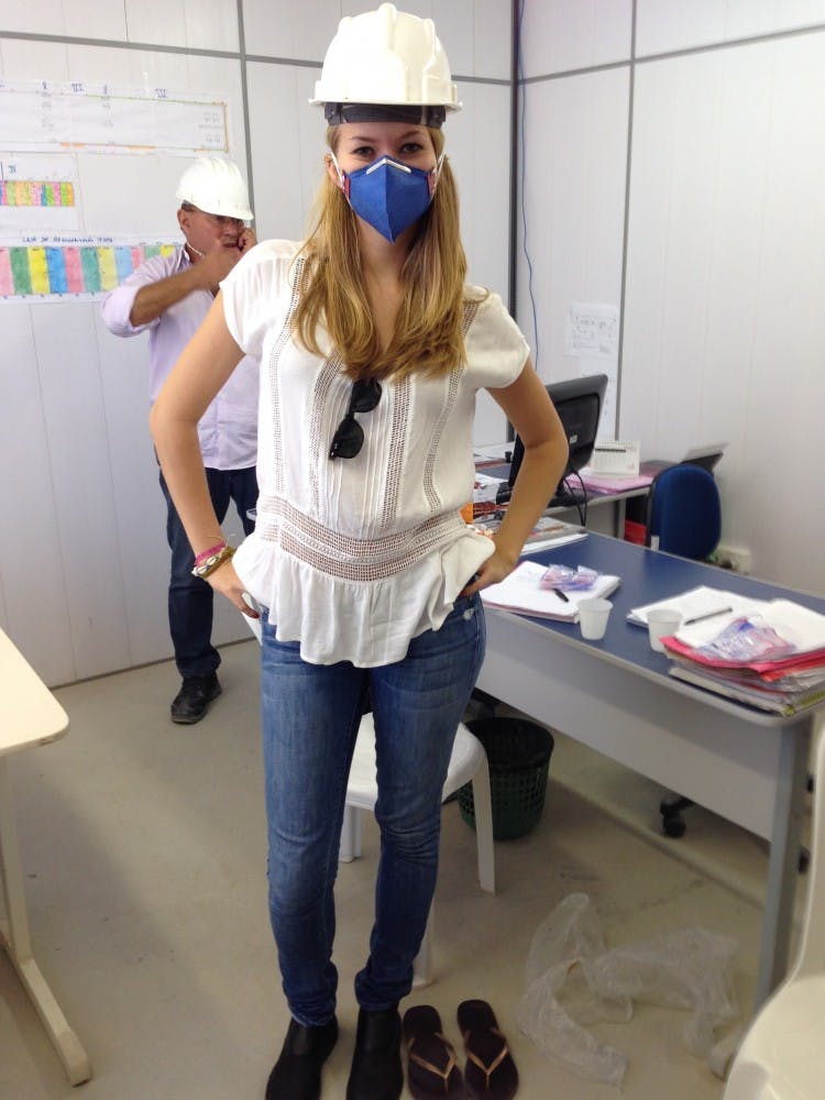 Rising fourth-year College student Elizabeth Duffield conducts summer research on sustainable tourism development in Fortaleza, Brazil.