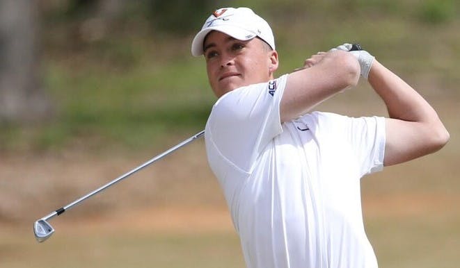 Senior Jimmie Massie shot a tournament-leading 67 in his opening round.