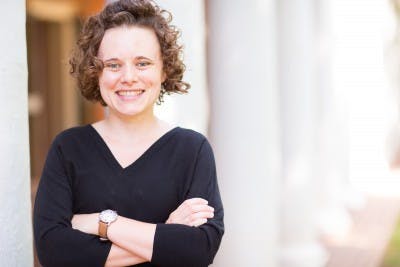 Asst. Prof. Sally Hudson declared her candidacy to primary Del. David Toscano Tuesday evening.