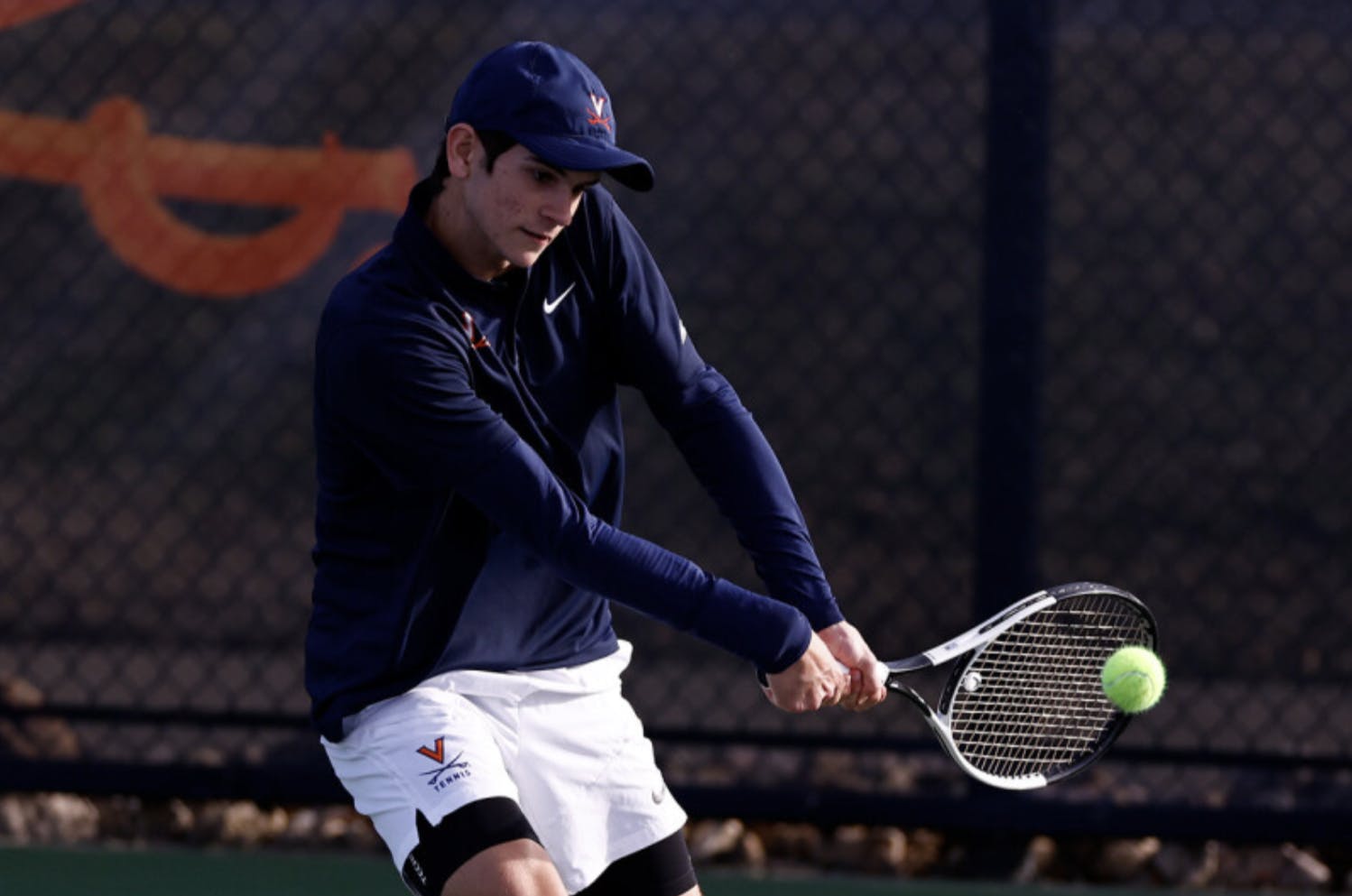 The match was Virginia's first outdoor home tilt of the season.