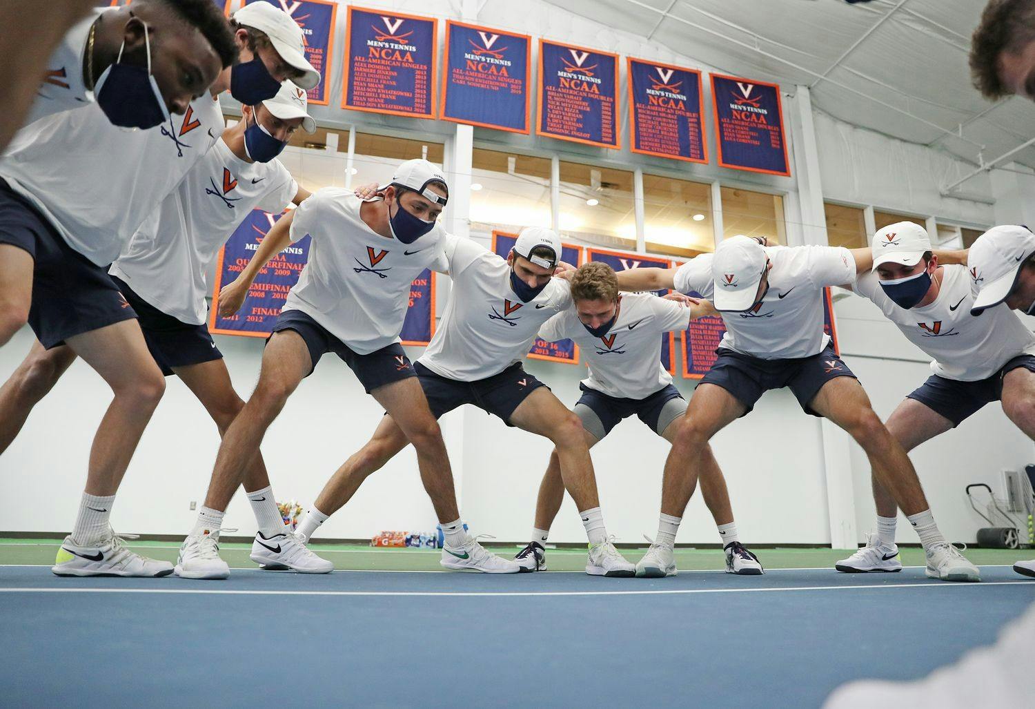 The Cavaliers picked up a big win against in-state rival Virginia Tech in their last regular-season home match.