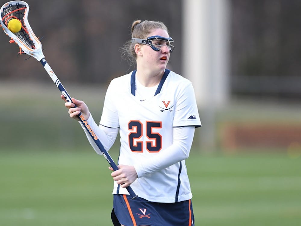 Freshman midfielder Sammy Mueller led the team in scoring in Virginia's loss to Princeton. 
