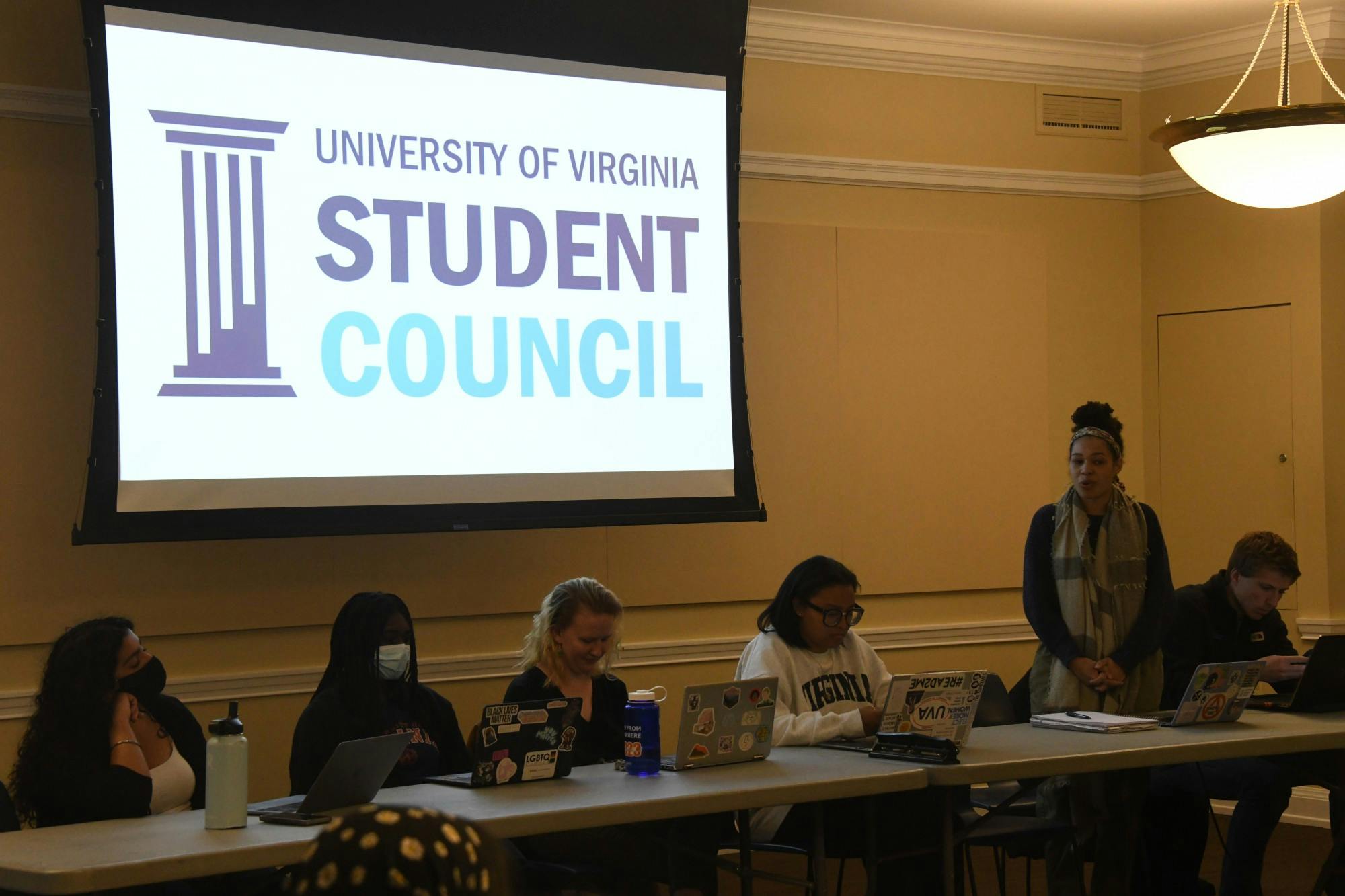 Tuesday marked the first general body meeting of Cain's administration.