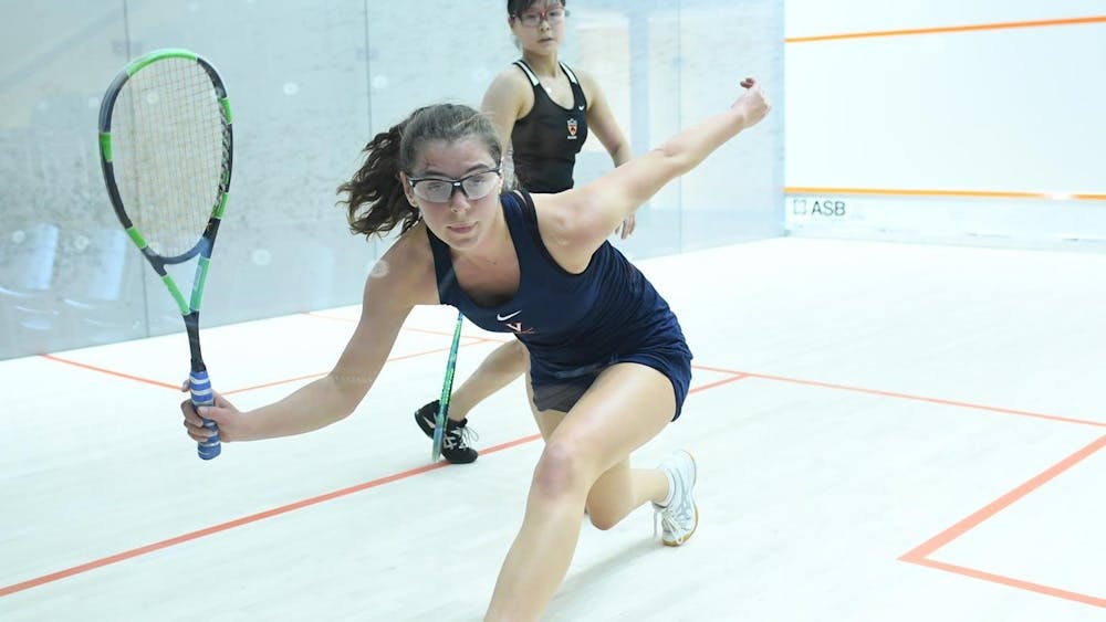 <p>Sophomore Emma Jinks competed in the number one position, defeating her Wesleyan opponent 3-0 by a score of 11-4, 11-6, 11-3.&nbsp;</p>