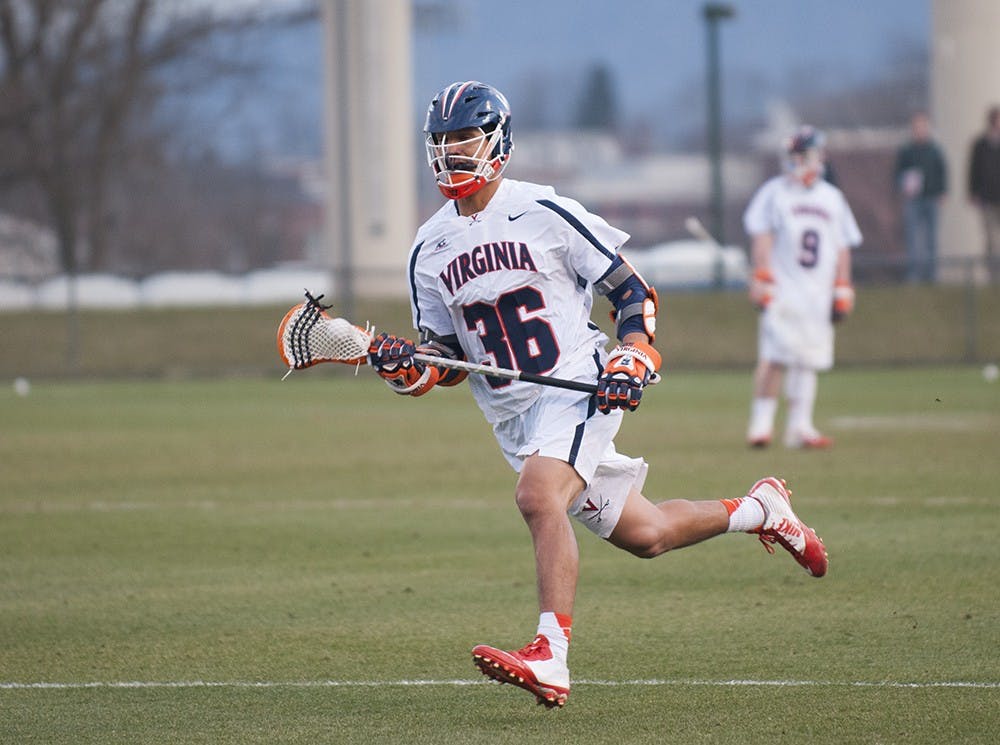 Virginia junior midfielder Zed Williams scored a pair of goals in the third quarter Saturday against No. 2 Notre Dame.