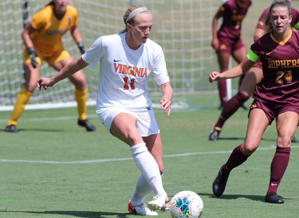 <p>Virginia's defense, led in part by captain and senior defender Zoe Morse, will need to be at the top of its game as it takes on Florida State's attacking offense.&nbsp;</p>
