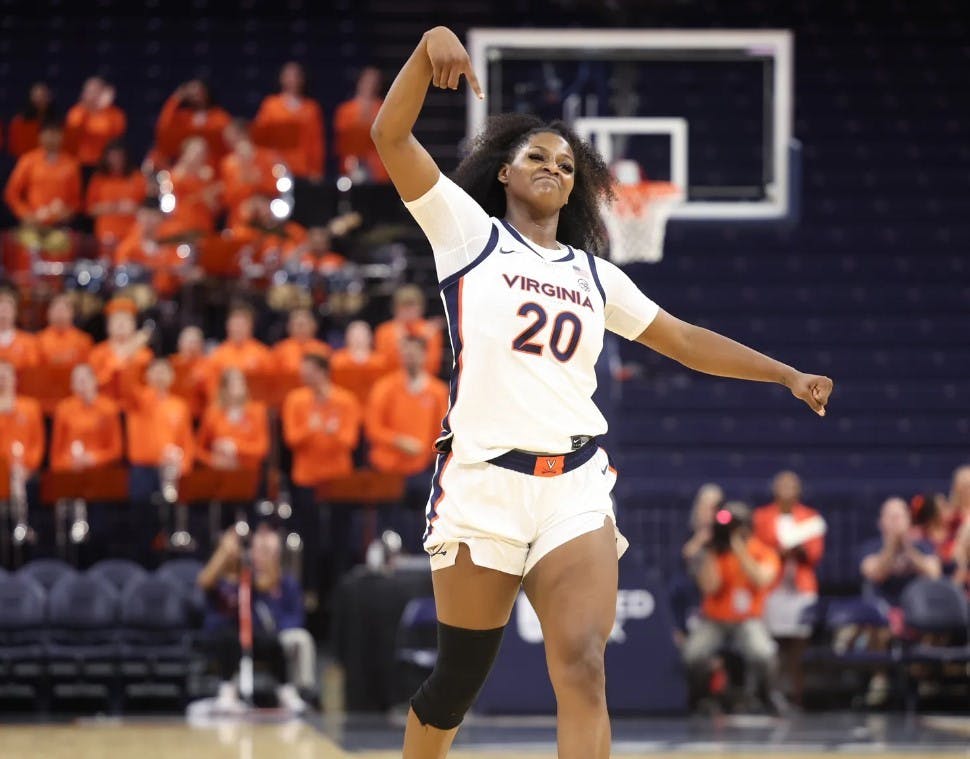 Senior forward Camryn Taylor starred for the Cavaliers Monday night, leading the team in scoring with 22 points.