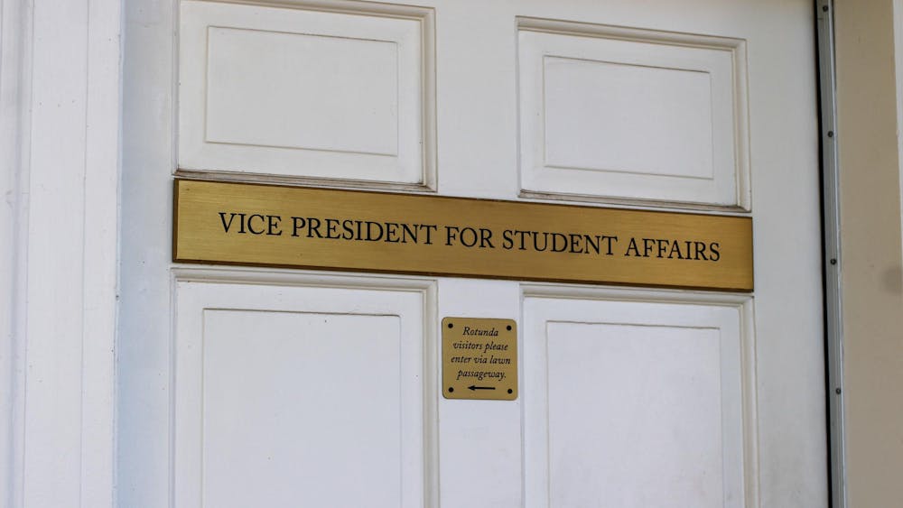 The office of the Vice President for Student Affairs, photographed Jan. 19.
